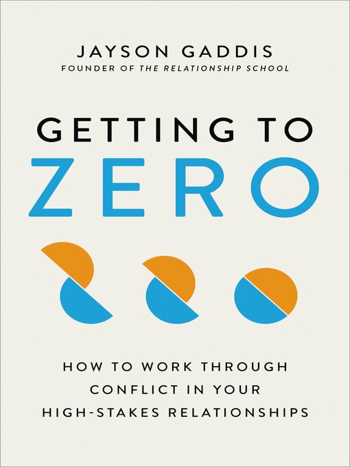 Title details for Getting to Zero by Jayson Gaddis - Wait list